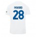 Inter Milan Benjamin Pavard #28 Kopio Vieras Pelipaita 2023-24 Lyhyet Hihat